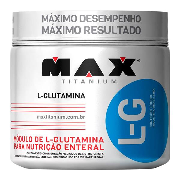 L-Glutamina 300g - Max Titanium